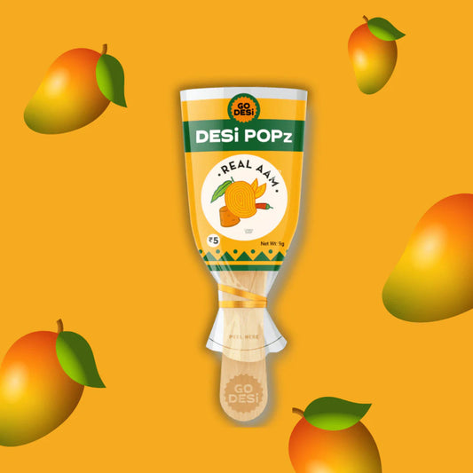 Real Aam Sticks | Pack of 5pcs | GoDesi Popz