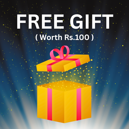 Free Gift for orders above Rs.699 🎁 ( Worth Rs.100 )